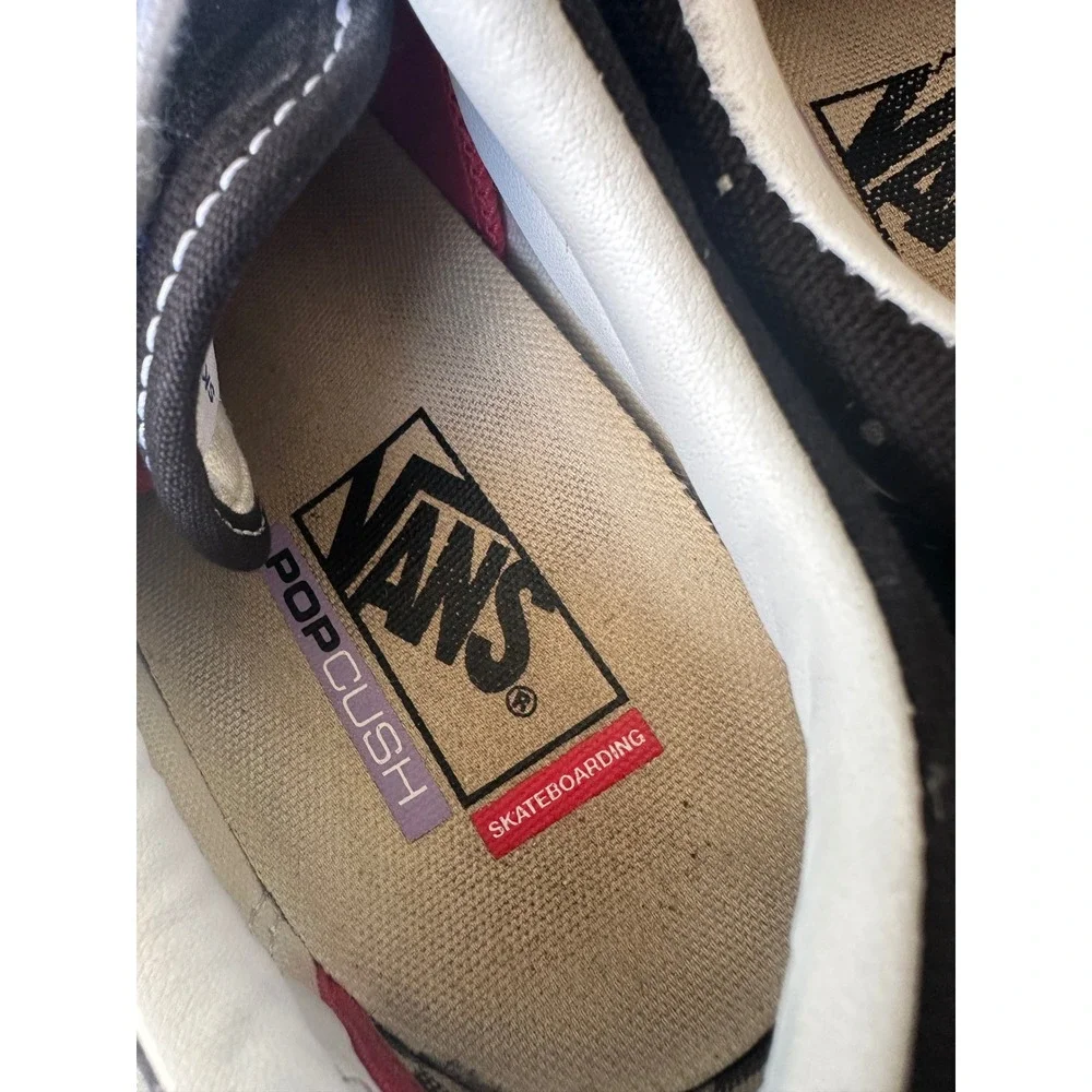 Vans Skate Old Skool Skateboarding Shoes Black White Sneakers‎ Men's 6.5